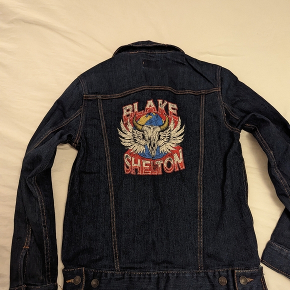 Blake Shelton denim jacket M - Picture 3 of 6